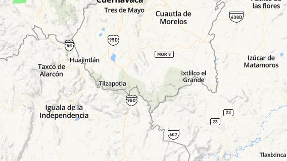 mapa de la ciudad de Higueron