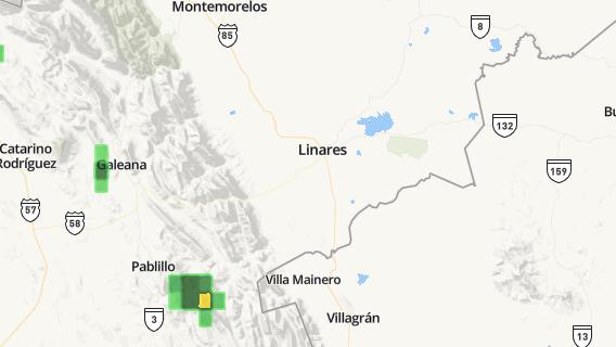 mapa de la ciudad de Hualahuises