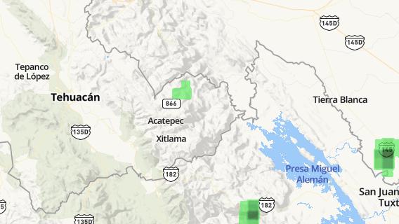 mapa de la ciudad de Huitzmaloc