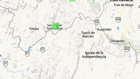 mapa de la ciudad de Ixcapuzalco