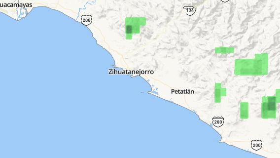 mapa de la ciudad de Ixtapa-Zihuatanejo