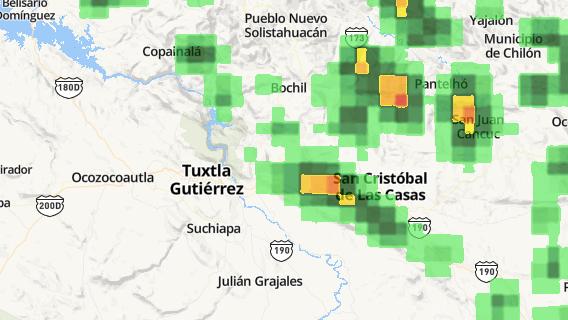 mapa de la ciudad de Ixtapa