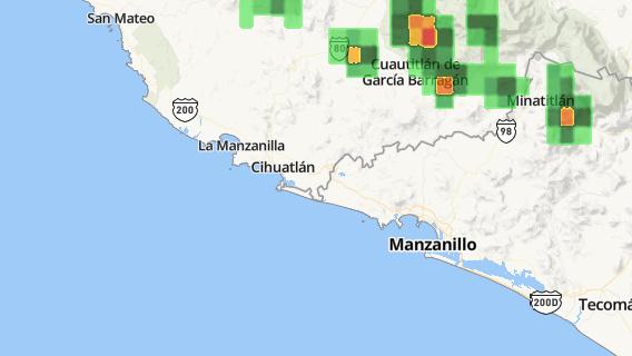 mapa de la ciudad de Jaluco