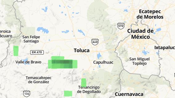 mapa de la ciudad de La Loma Cuexcontitlan