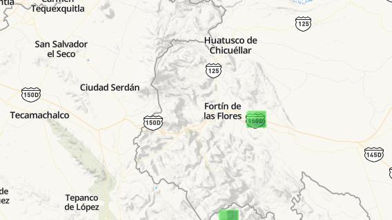 mapa de la ciudad de La Perla