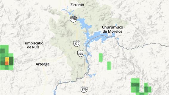 mapa de la ciudad de Las Canas