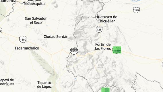 mapa de la ciudad de Loma Grande