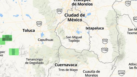 mapa de la ciudad de Lomas de Tepemecatl