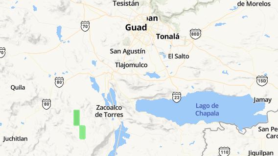 mapa de la ciudad de Lomas del Sur