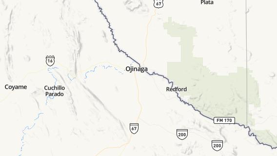 mapa de la ciudad de Manuel Ojinaga