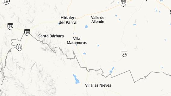 mapa de la ciudad de Matamoros