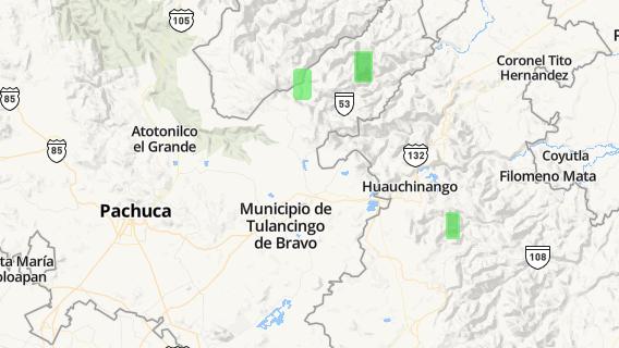 mapa de la ciudad de Metepec