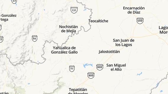 mapa de la ciudad de Mexticacan
