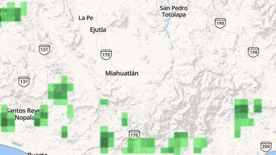 mapa de la ciudad de Miahuatlan de Porfirio Diaz