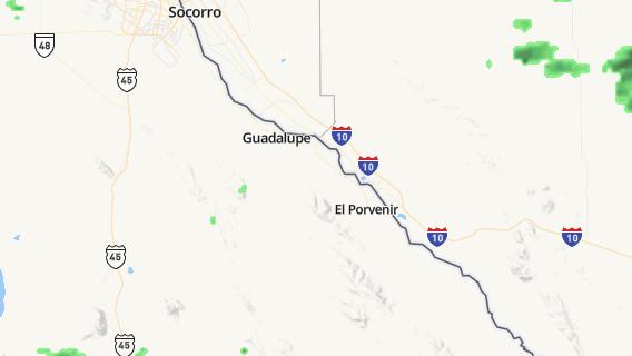 mapa de la ciudad de Praxedis Guerrero