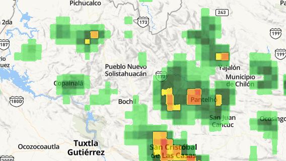 mapa de la ciudad de Pueblo Nuevo Jolistahuacan