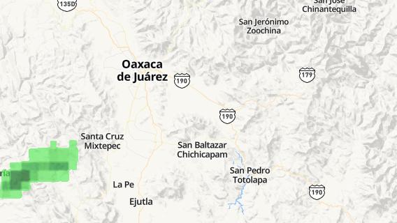 mapa de la ciudad de San Bartolome Quialana
