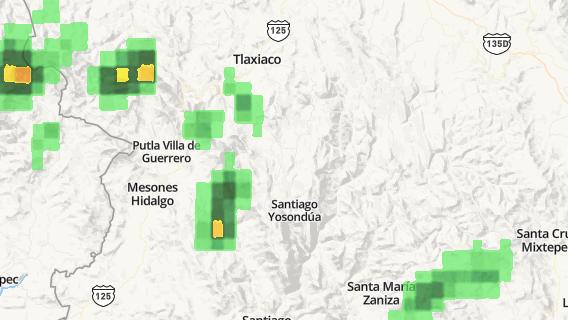 mapa de la ciudad de San Esteban Atatlahuca
