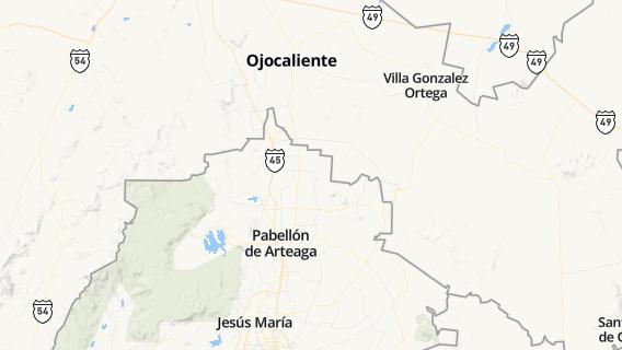 mapa de la ciudad de San Jacinto