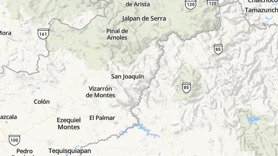 mapa de la ciudad de San Joaquin