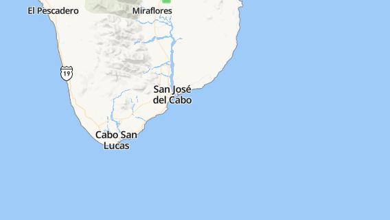 mapa de la ciudad de San Jose del Cabo