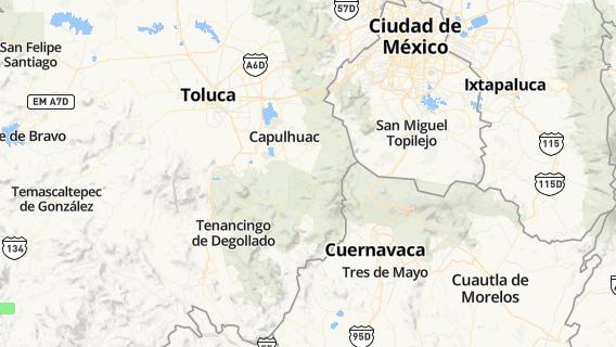 mapa de la ciudad de San Jose Mezapa Seccion I