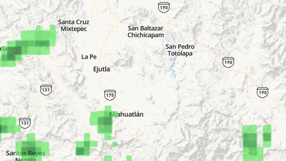 mapa de la ciudad de San Juan Lachigalla
