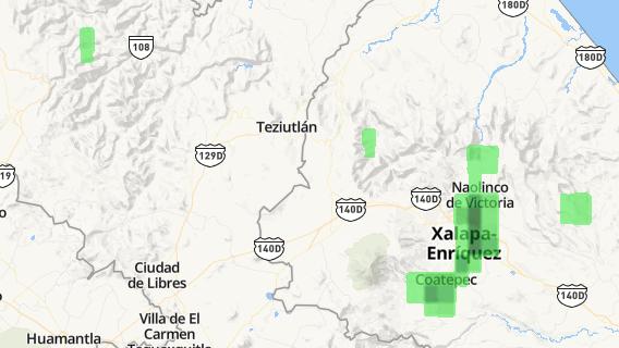 mapa de la ciudad de San Juan Xiutetelco