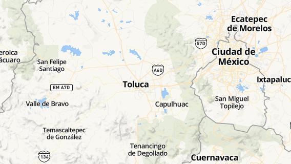 mapa de la ciudad de San Marcos Yachihuacaltepec