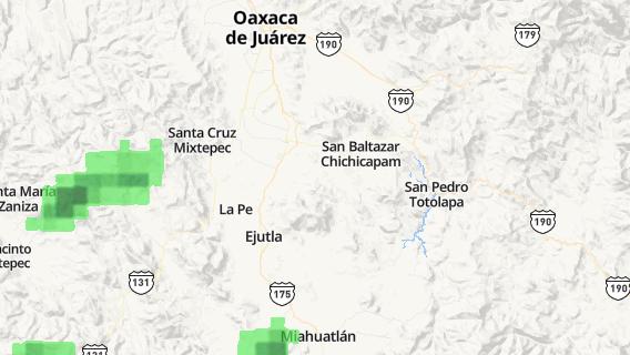 mapa de la ciudad de Santa Lucia Ocotlan