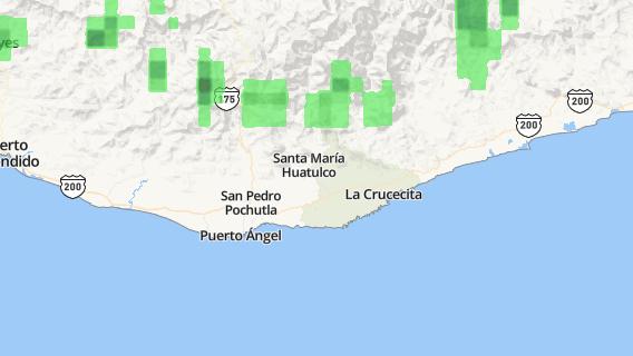 mapa de la ciudad de Santa Maria Huatulco