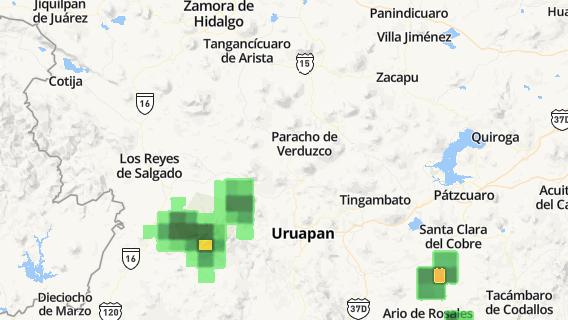 mapa de la ciudad de Santa Maria Urapicho