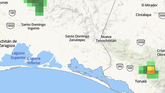 mapa de la ciudad de Santo Domingo Zanatepec