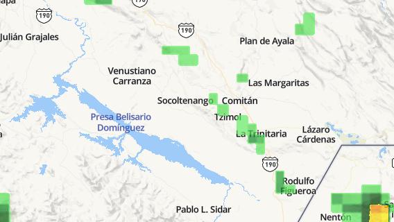 mapa de la ciudad de Socoltenango