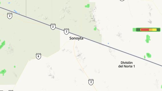 mapa de la ciudad de Sonoyta