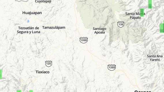 mapa de la ciudad de Soyaltepec