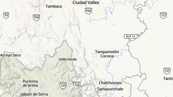 mapa de la ciudad de Tamcuime
