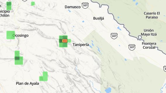mapa de la ciudad de Taniperla