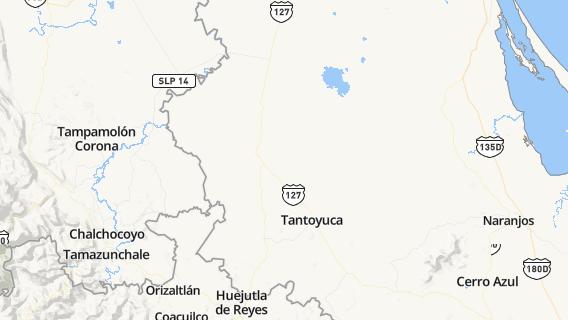 mapa de la ciudad de Tempoal de Sanchez