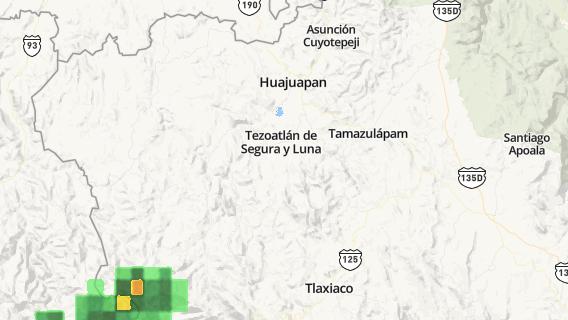 mapa de la ciudad de Tezoatlan de Segura y Luna