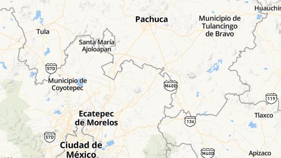 mapa de la ciudad de Tezontepec