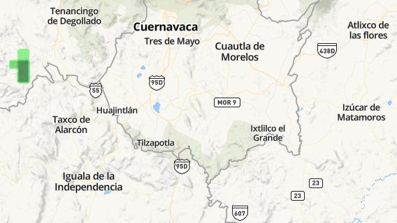 mapa de la ciudad de Tlaltizapan