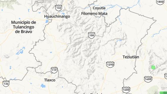 mapa de la ciudad de Tlamanca de Hernandez