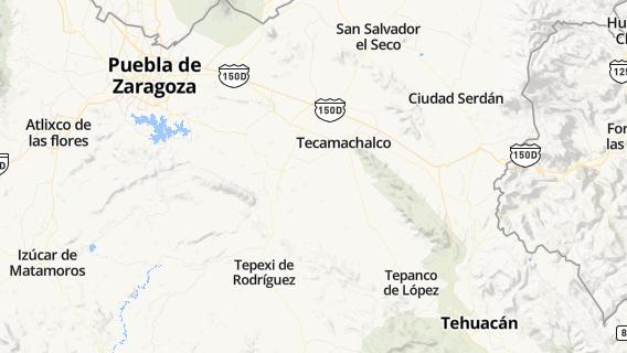 mapa de la ciudad de Tochtepec