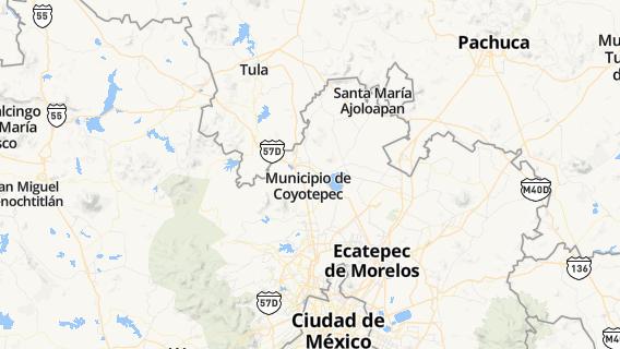 mapa de la ciudad de Unidad San Miguel Jagueeyes