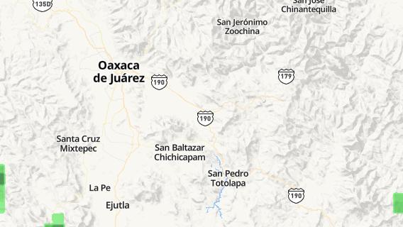 mapa de la ciudad de Villa Diaz Ordaz