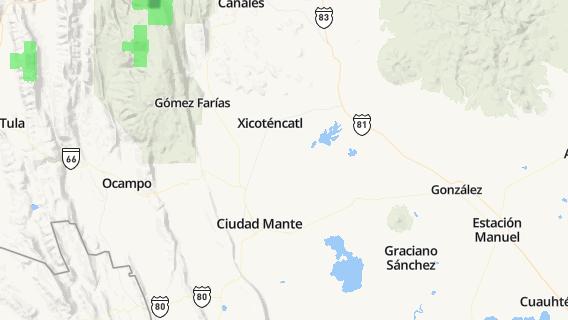 mapa de la ciudad de Xicotencatl