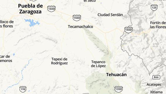 mapa de la ciudad de Xochitlan Todos Santos