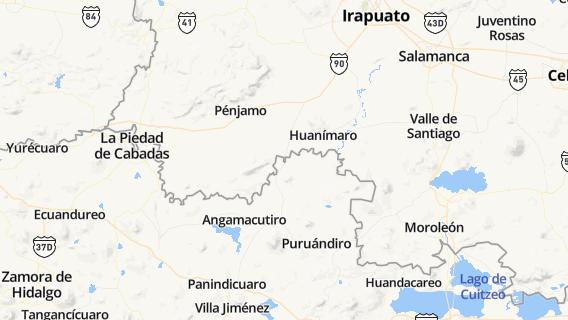 mapa de la ciudad de Zapote de Barajas