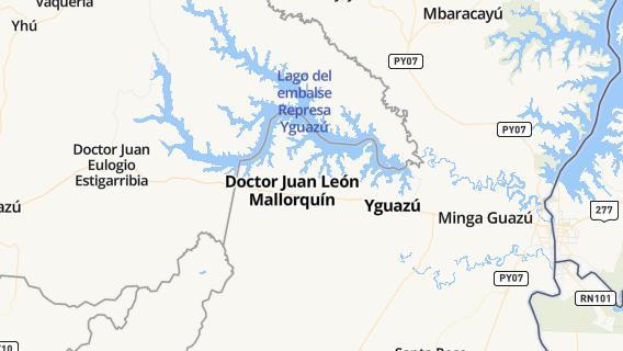 mapa de la ciudad de Doctor Juan Leon Mallorquin